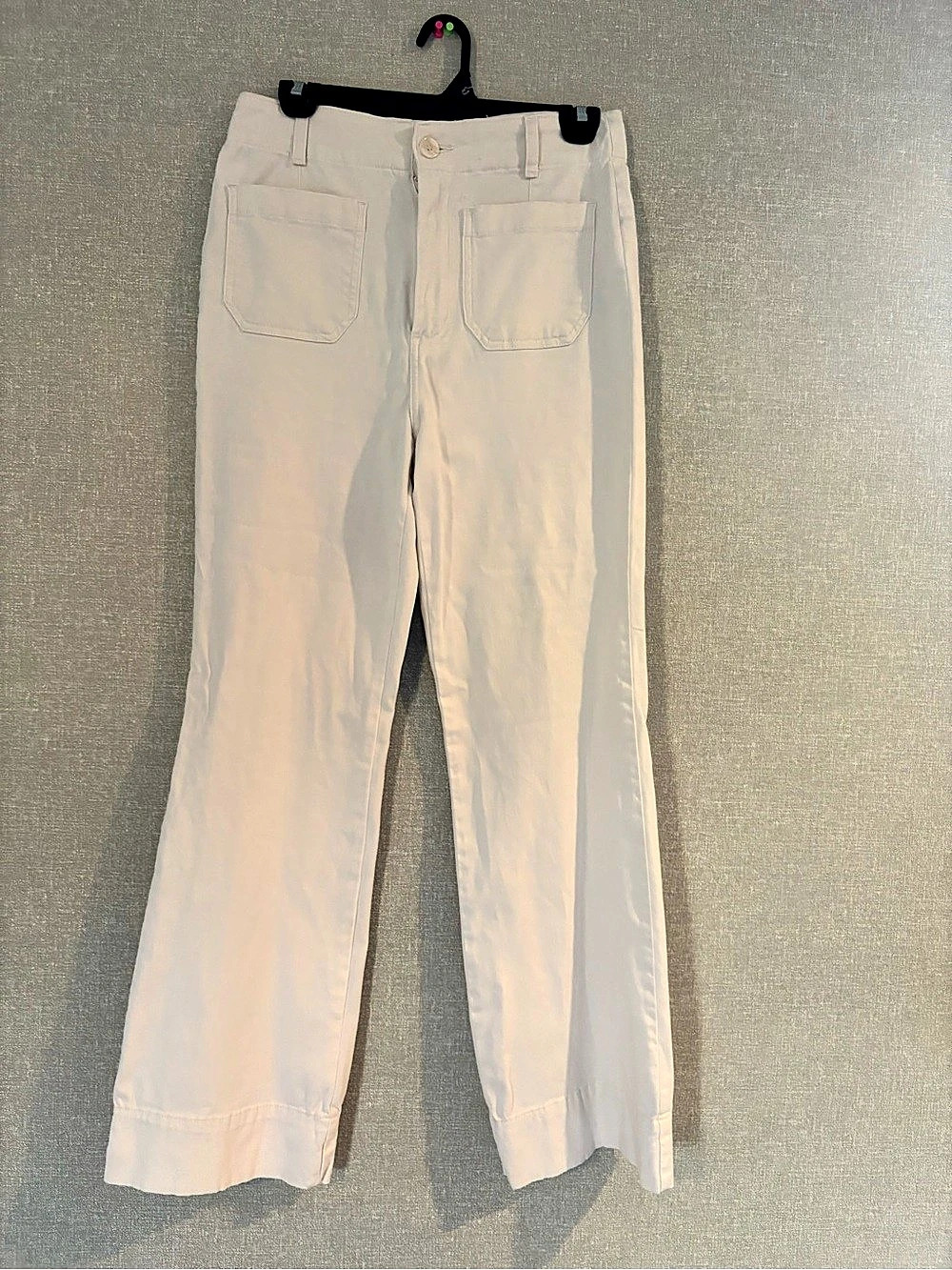 Bagatelle Straight Leg Pants in White Size 8